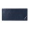 Dacasso Navy Blue Bonded Leather 36" x 17" No Core Rollable Desk Mat/Pad PR-5049 - alternate 1